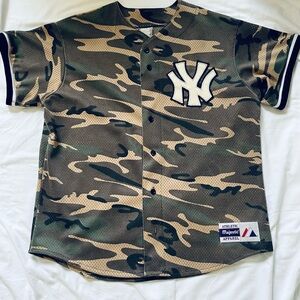 Majestic Camouflage Athletic Jersey
